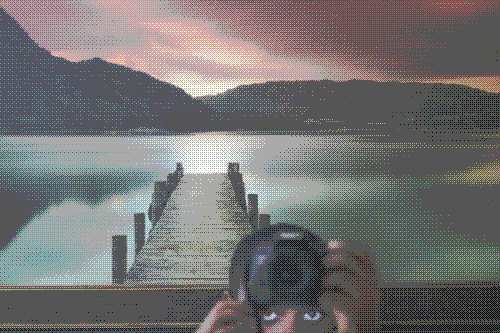 centered image